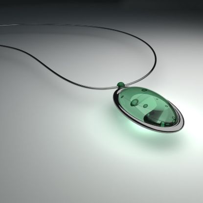 Снимка на Elegant Gemstone Necklace (rental)